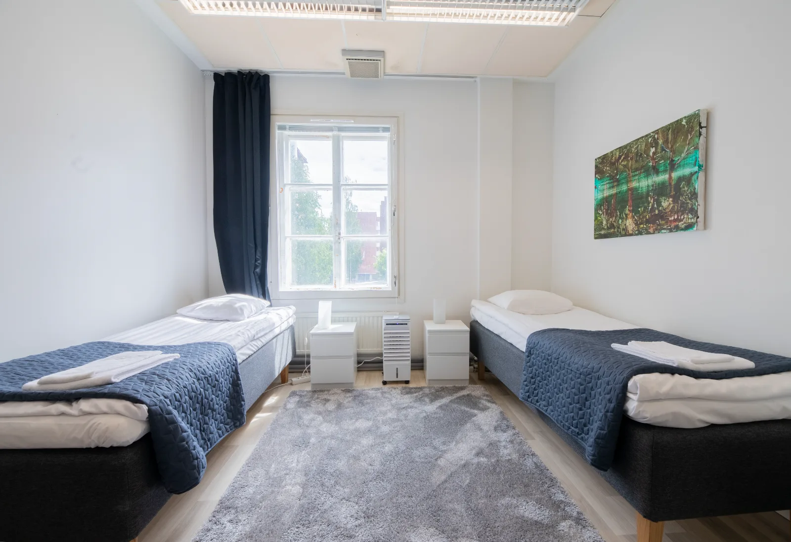 Basic-huone kahdelle, jaettu kylpyhuone – Hotelli Vanha Postitalo Varkaus, Varkaus