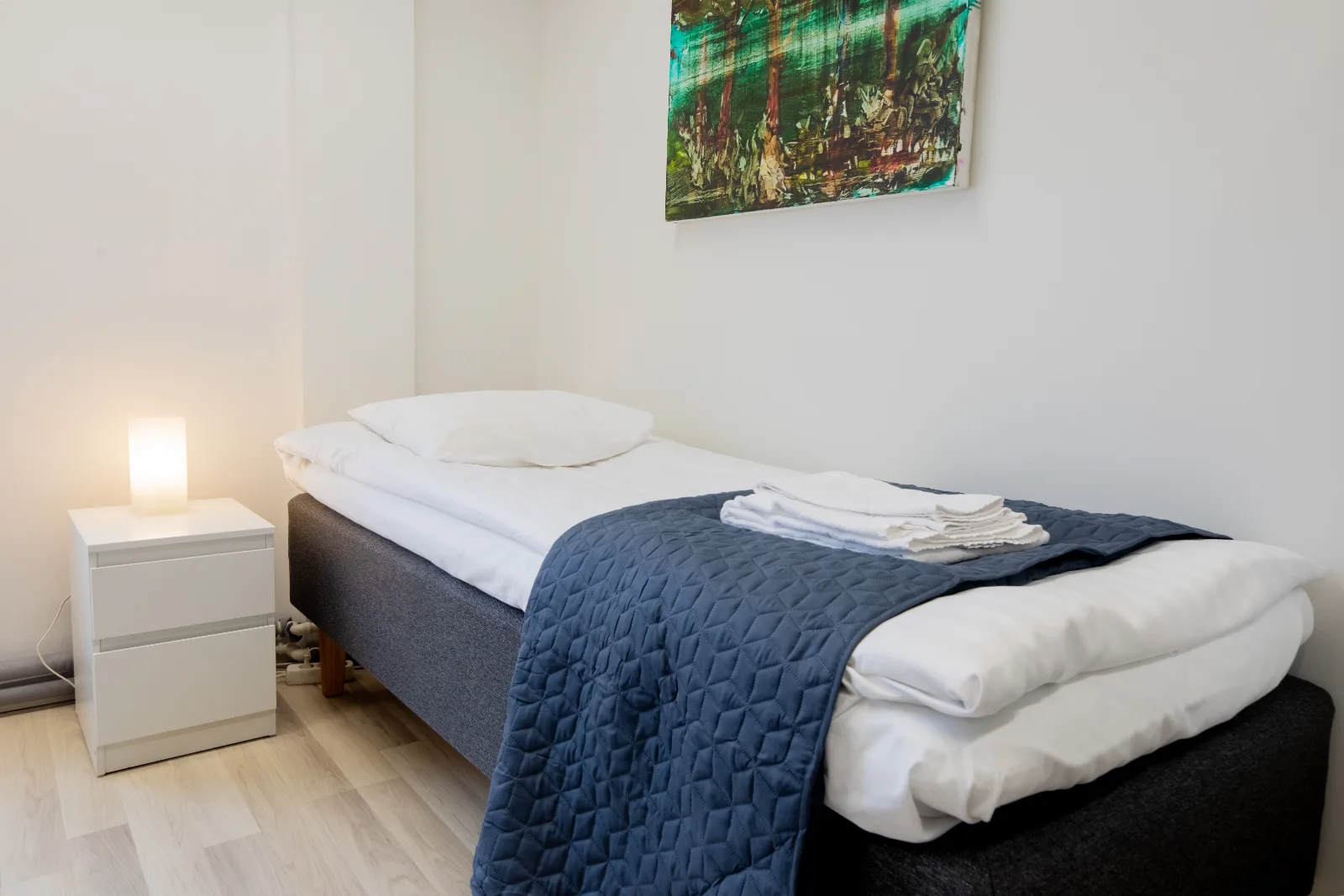 Basic-huone kahdelle, jaettu kylpyhuone – Hotelli Vanha Postitalo Varkaus, Varkaus · 2