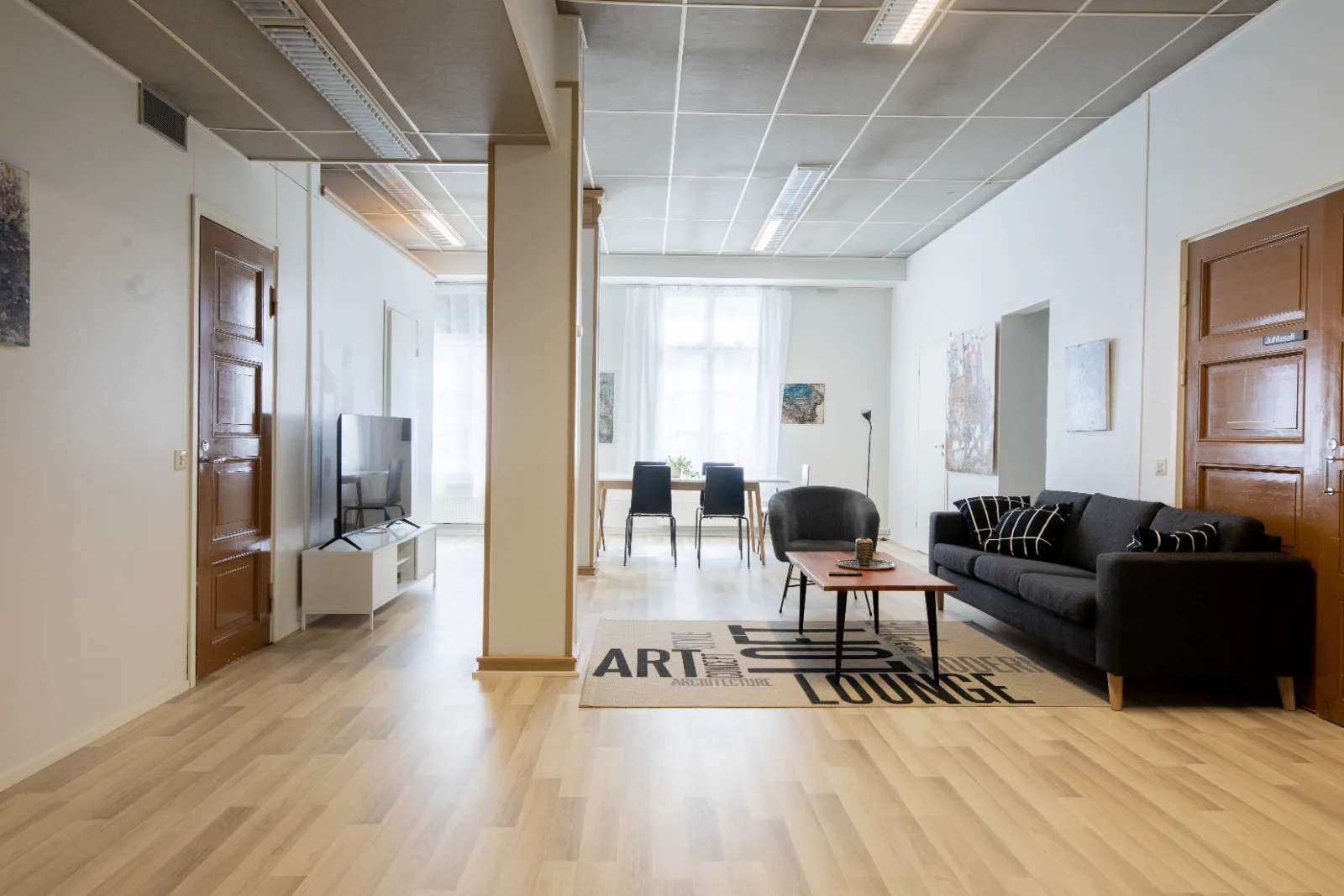 Saunallinen asunto, 3 makuuhuonetta, 4 hlö – Hotelli Vanha Postitalo Varkaus, Varkaus · 4